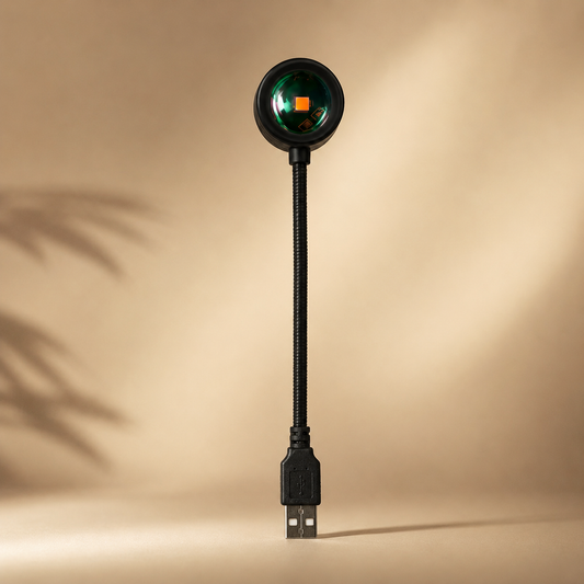 Lámpara de Atardecer 360° · Sunset Lamp™